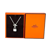 Hermes Silver Constance Necklace
